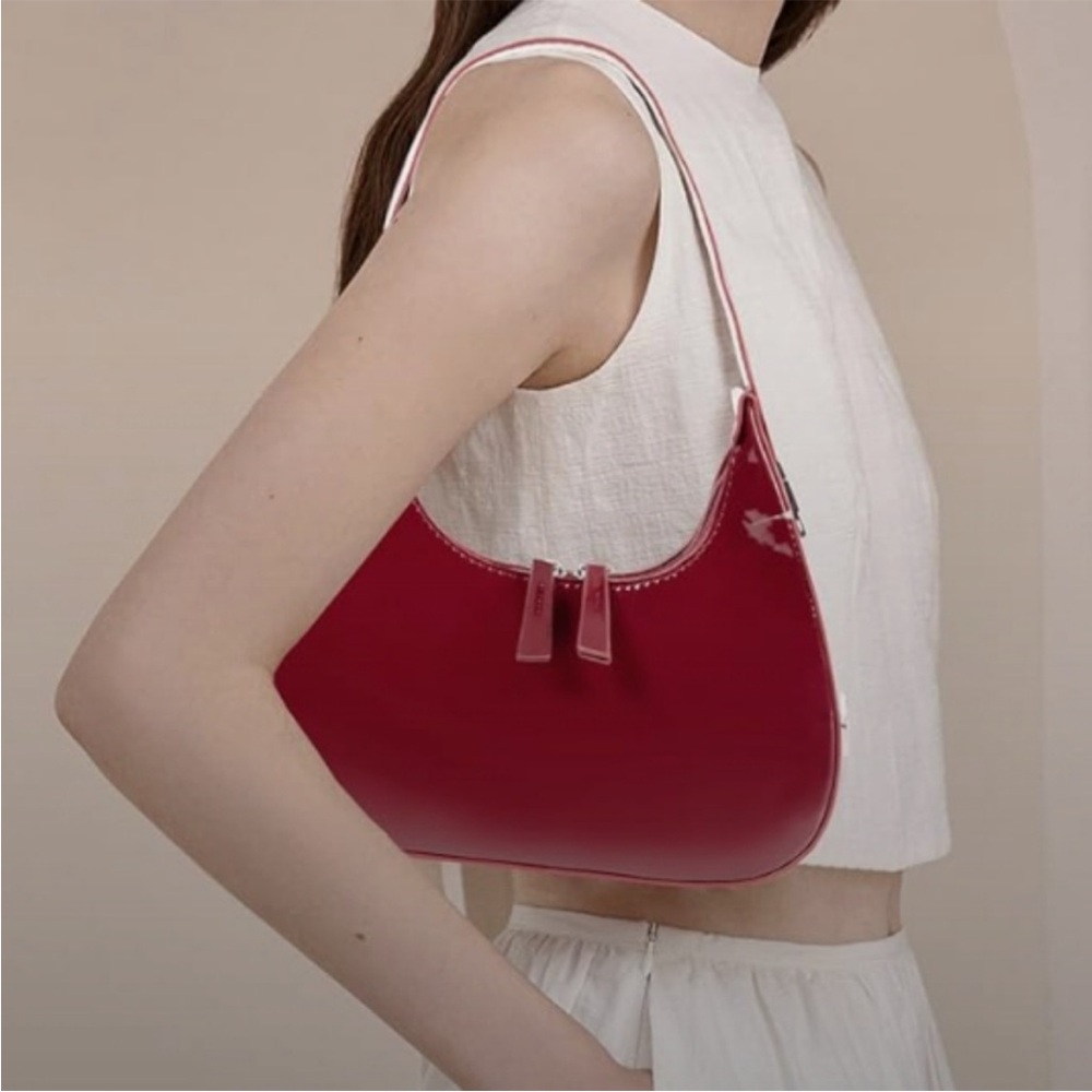 Elegant Red Women's Bag - Picture 7 of 9